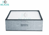 Phòng sạch Pleated Hepa Air Filter Sợi thủy tinh với nóng chảy hạt Separator