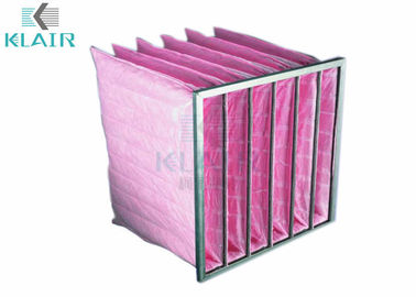 G4 tổng hợp túi lọc không khí nhôm / thép mạ kẽm cho tất cả các hệ thống Hvac