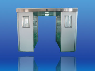 Tự động trượt cửa phòng sạch Phòng tắm vòi sen cho người / hàng hóa loại bỏ bụi